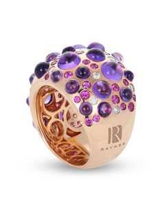 RODNEY RAYNER кольцо Bubble из розового золота