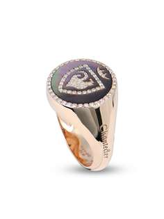 CHANTECLER кольцо из розового золота с бриллиантами