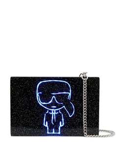 Karl Lagerfeld клатч K/Ikonik Karl Minaudière