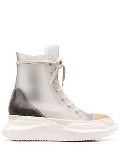 Rick Owens DRKSHDW высокие кроссовки на массивной подошве