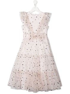 Philosophy Di Lorenzo Serafini Kids платье в горох с оборками
