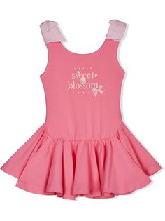 Lapin House платье с графичным принтом