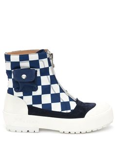 JW Anderson ботинки в клетку