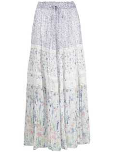 Ermanno Ermanno юбка макси с цветочным принтом