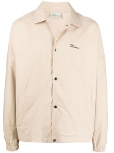 Drôle De Monsieur куртка-рубашка с надписью