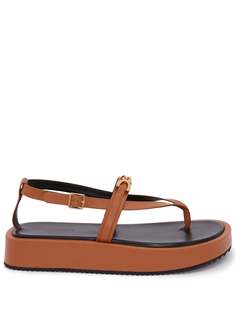 JW Anderson сандалии на платформе с пряжкой
