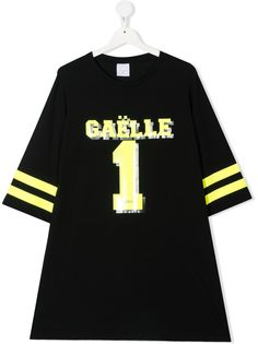 Gaelle Paris Kids платье-футболка с логотипом