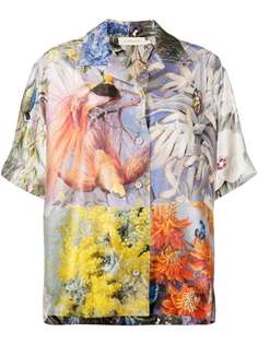 ZIMMERMANN рубашка Botanica с короткими рукавами