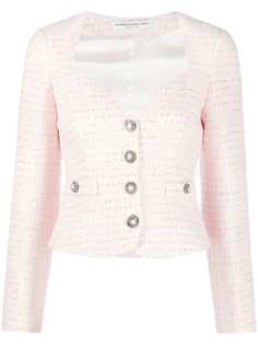 Alessandra Rich твидовый жакет на пуговицах