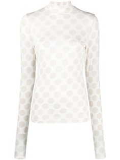 MM6 Maison Margiela рубашка в горох