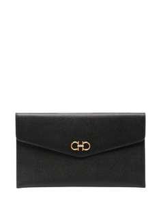 Salvatore Ferragamo клатч с пряжкой Gancini
