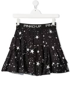 Pinko Kids юбка с принтом