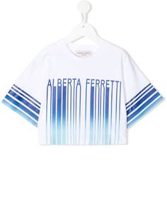 Alberta Ferretti Kids футболка с логотипом