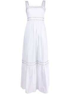 TWINSET ярусное платье с заклепками