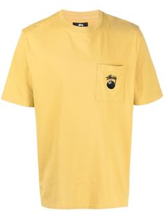 Stussy футболка 8 Ball с карманом