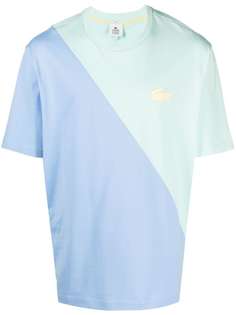 Lacoste двухцветная футболка