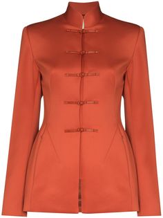 SAMUEL GUÌ YANG блейзер Lee с высоким воротником