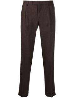 Briglia 1949 брюки строгого кроя со складками