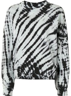 Proenza Schouler White Label толстовка с круглым вырезом и принтом тай-дай
