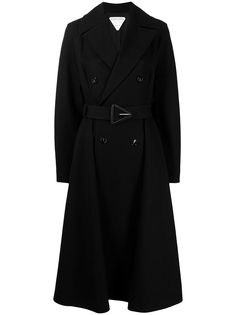 Bottega Veneta двубортный тренч