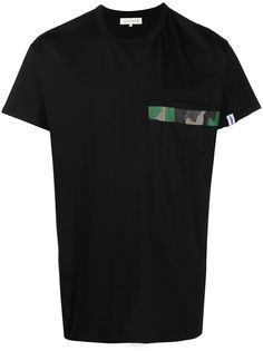 Mackintosh футболка с камуфляжной полоской
