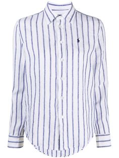 Polo Ralph Lauren рубашка в полоску с длинными рукавами