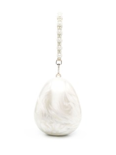 Simone Rocha мини-сумка Pearl Egg с ручкой-браслетом