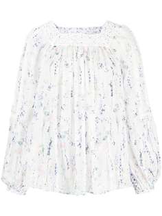 Ermanno Ermanno блузка с цветочным принтом