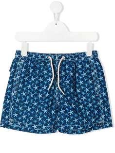 Mc2 Saint Barth плавки-шорты Jean Lighting с графичным принтом