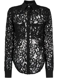Philipp Plein кружевная рубашка