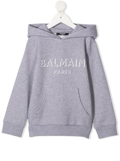 Balmain Kids худи с логотипом