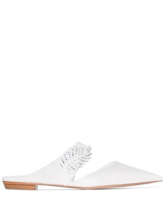 Nicholas Kirkwood мюли Monstera с кристаллами