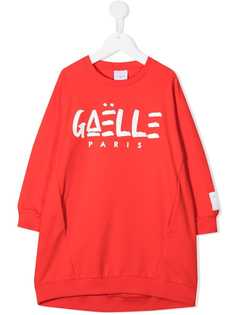 Gaelle Paris Kids платье с логотипом
