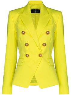 Balmain двубортный блейзер