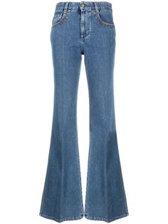 Chloé расклешенные джинсы с завышенной талией