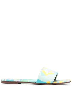 Emilio Pucci мюли с принтом Lily Baby