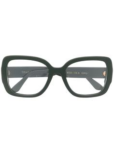 Emmanuelle Khanh солнцезащитные очки в массивной квадратной оправе