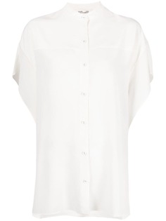 DVF Diane von Furstenberg рубашка с воротником-стойкой