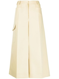 Stella McCartney кюлоты широкого кроя с завышенной талией
