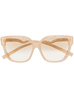 Emmanuelle Khanh солнцезащитные очки в массивной оправе