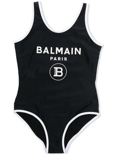 Balmain Kids купальник с логотипом