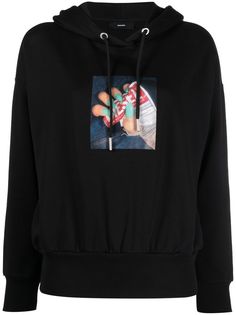 Diesel худи с графичным принтом