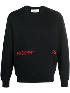 AMBUSH толстовка с вышитым логотипом