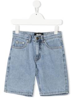 Molo джинсовые шорты средней посадки
