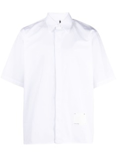 OAMC рубашка с короткими рукавами и нашивкой-логотипом