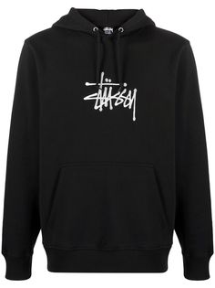 Stussy худи с вышитым логотипом