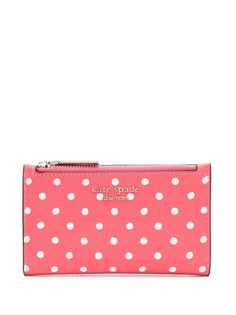 Kate Spade бумажник Spencer в горох