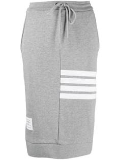Thom Browne юбка с кулиской и полосками 4-Bar