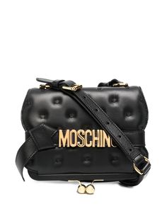 Moschino сумка на плечо Pillow с металлическим логотипом