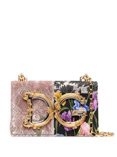 Dolce & Gabbana сумка на плечо DG Girls в технике пэчворк